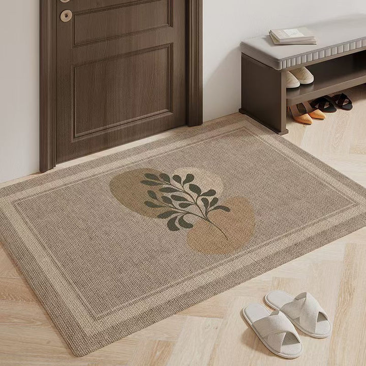 Textured Geometric Area Rug
