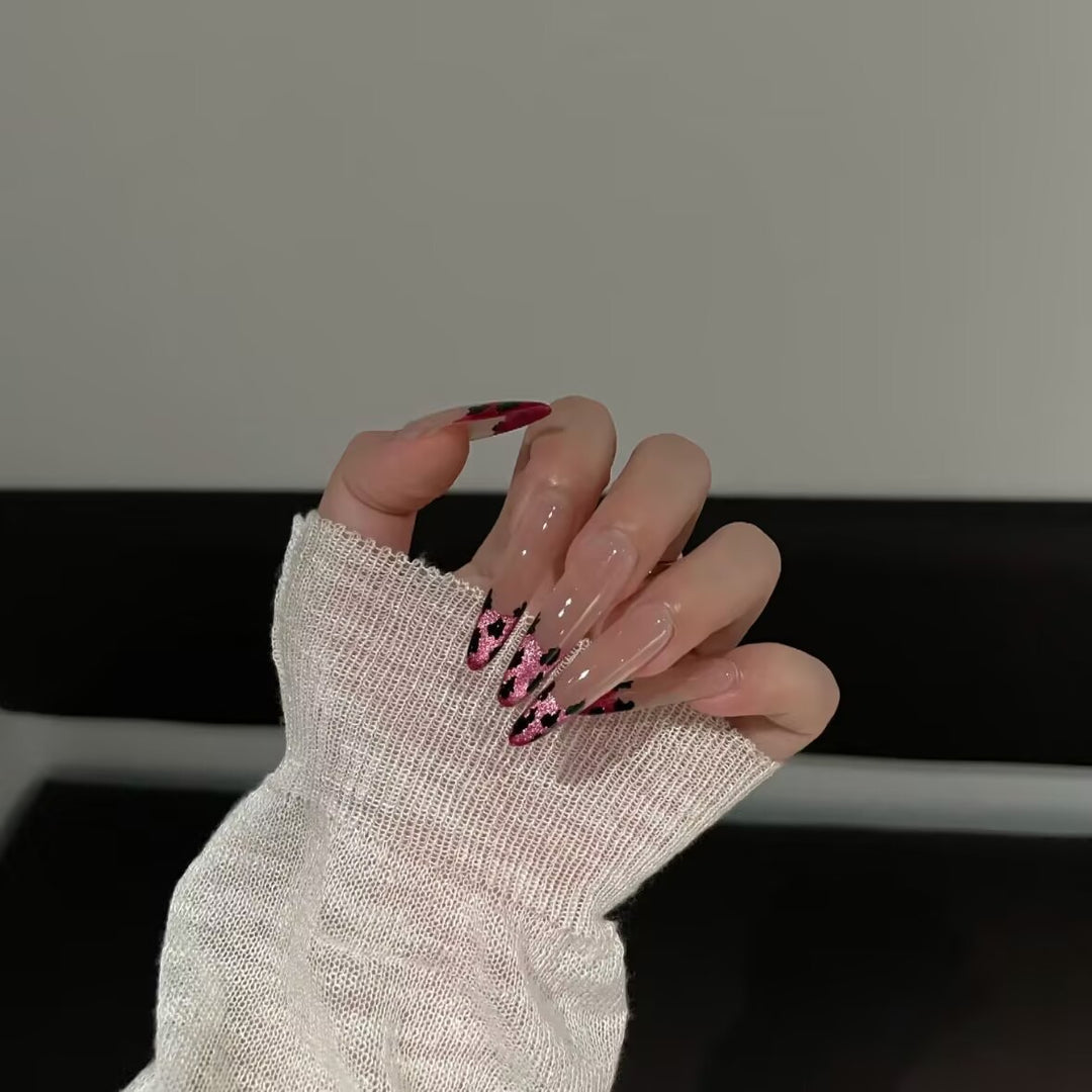 Creative Floral Acrylic Nail Enhancements Kalsten