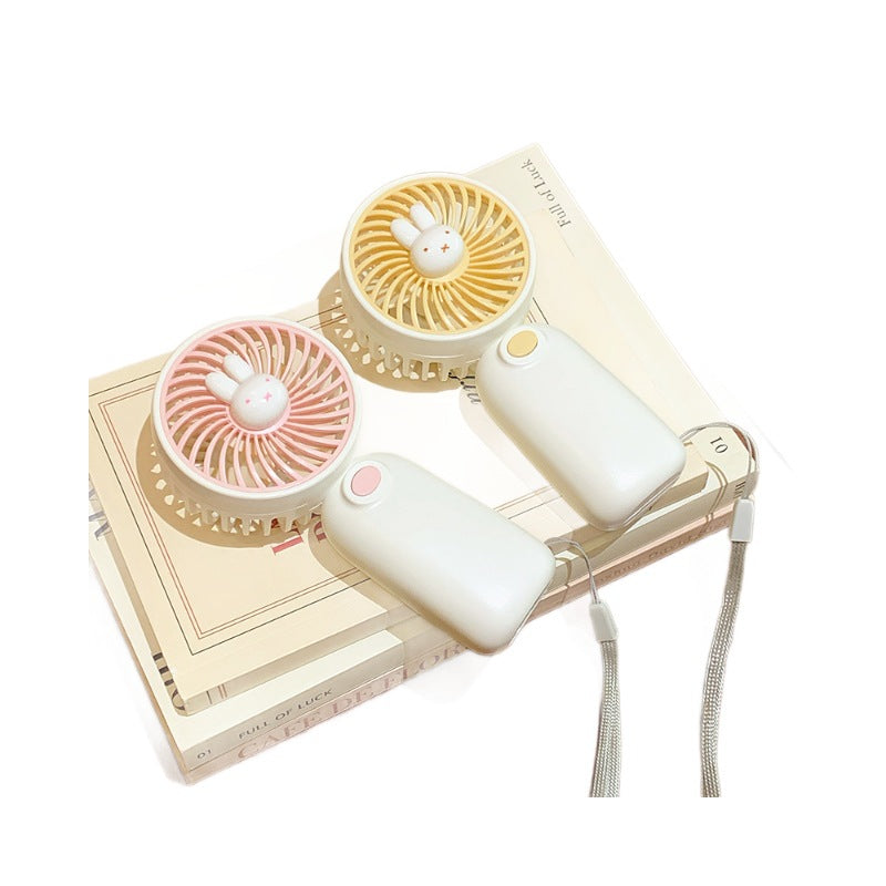 Portable Mini Fan with Cute Rabbit Design Kalsten