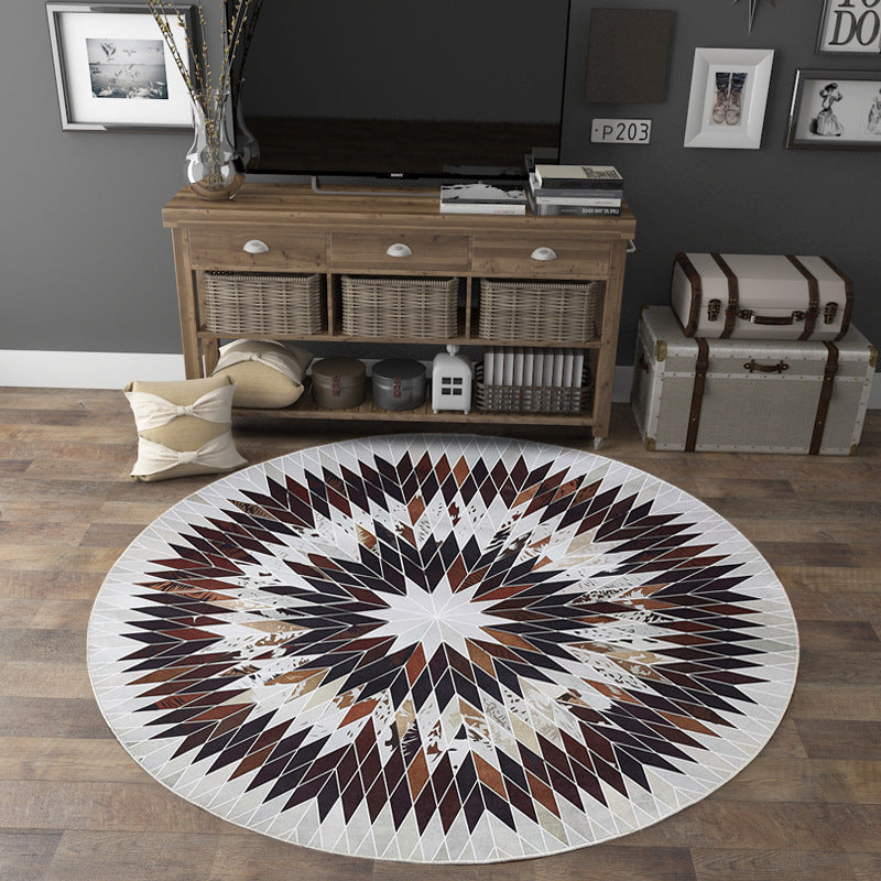 Captain America Shield-Themed Area Rug