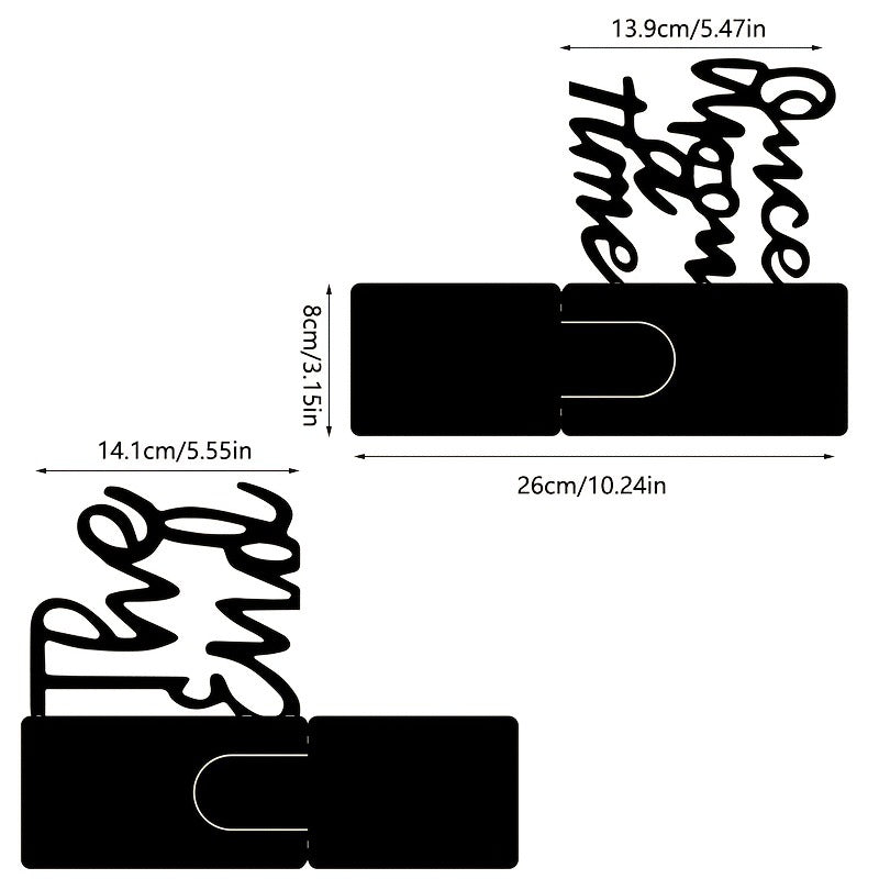 Artistic Quote Bookends