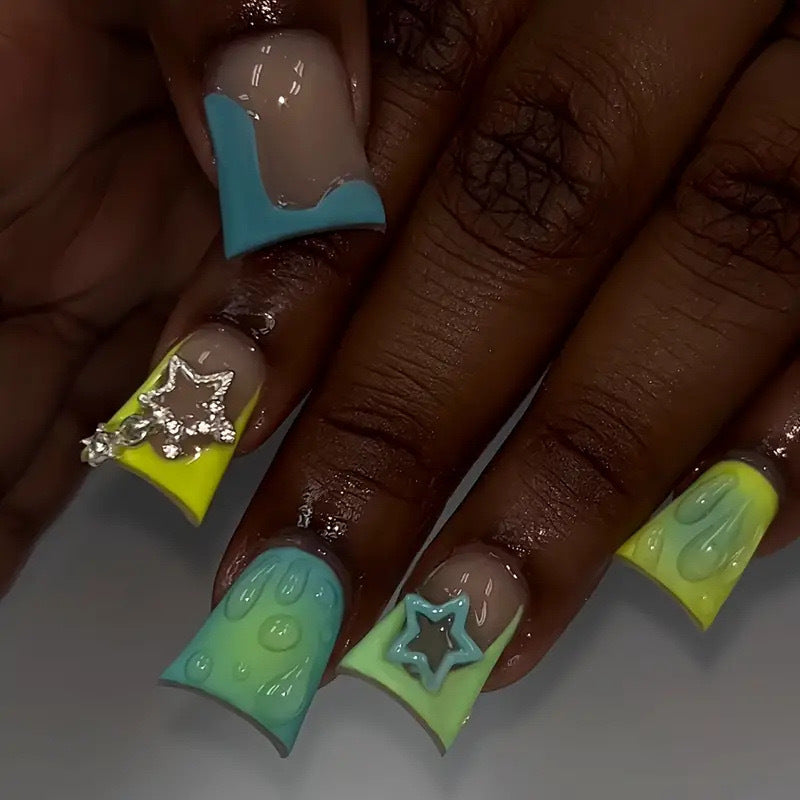 Decorative Gel Nail Enhancements Kalsten