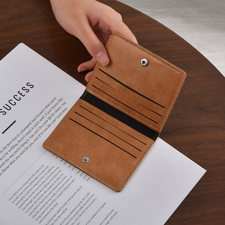 Compact Leather Card Holder Kalsten