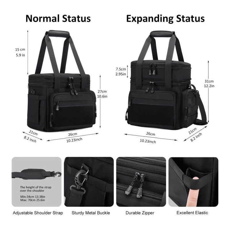 Multi-Compartment Insulated Cooler Bag Kalsten