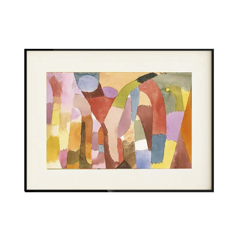 Abstract Watercolor Art Print