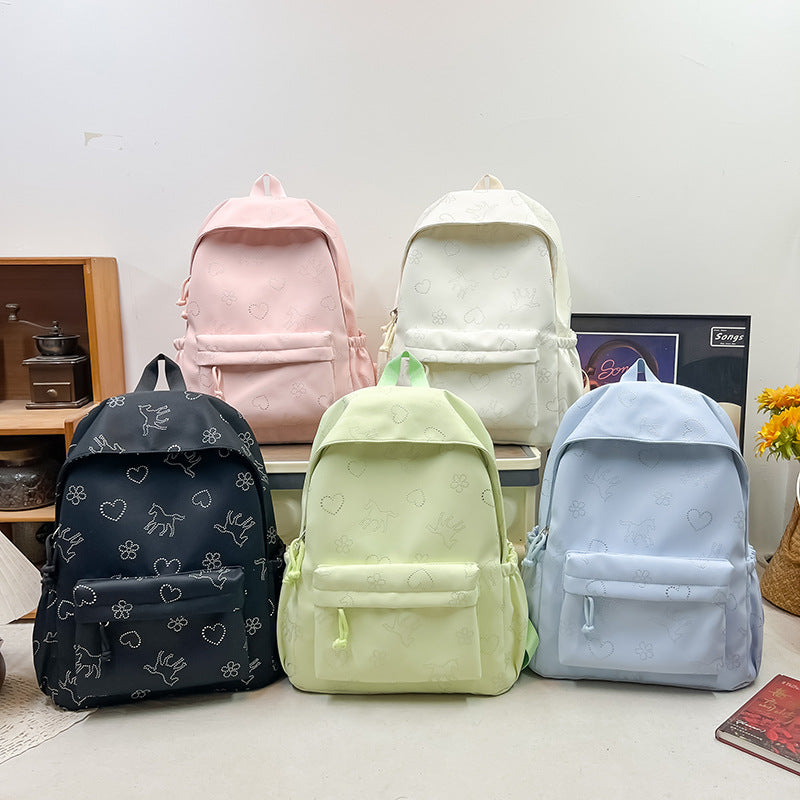 Stylish Printed Travel Backpack Kalsten