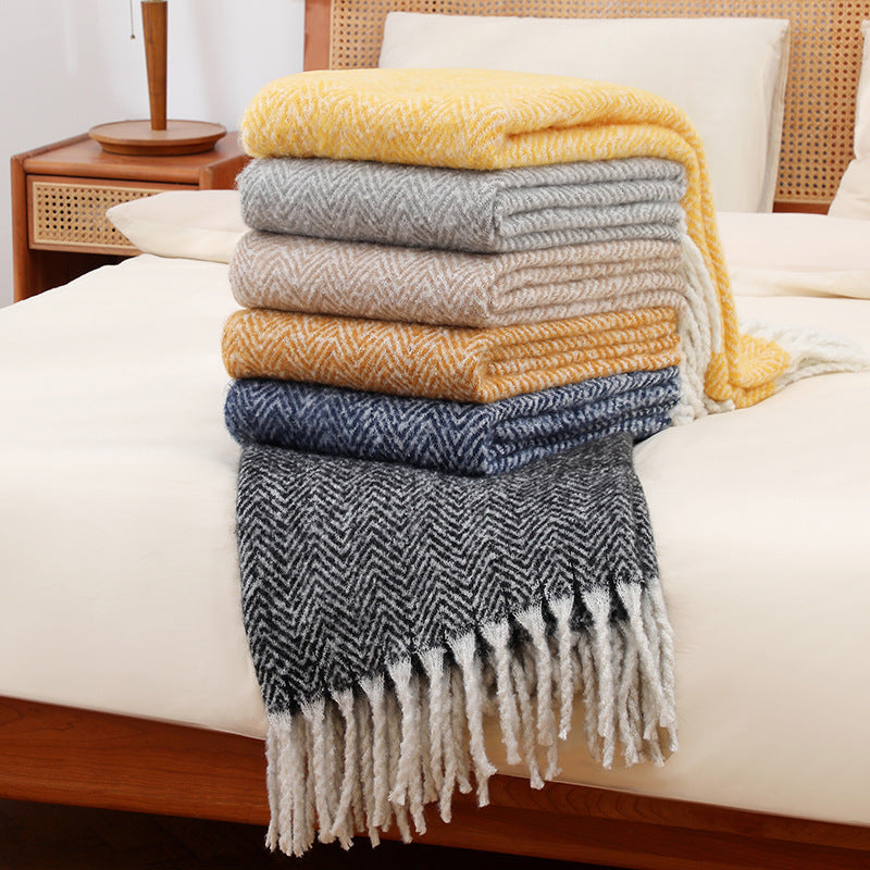 Home Decorative Throw Blanket Kalsten