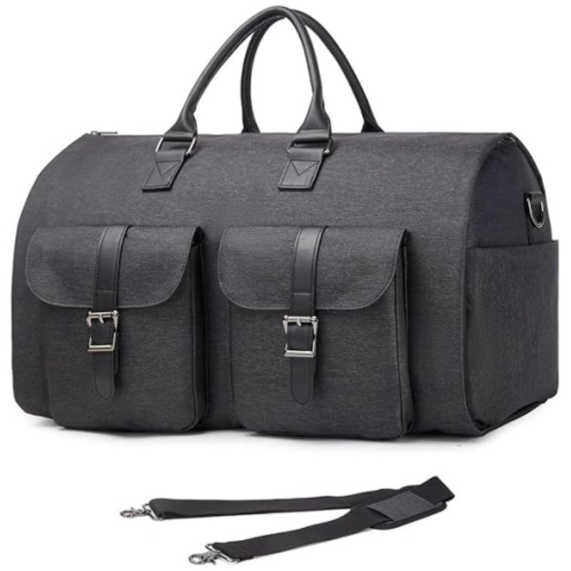 Elegant Travel Bag with Integrated Suit Compartment Kalsten