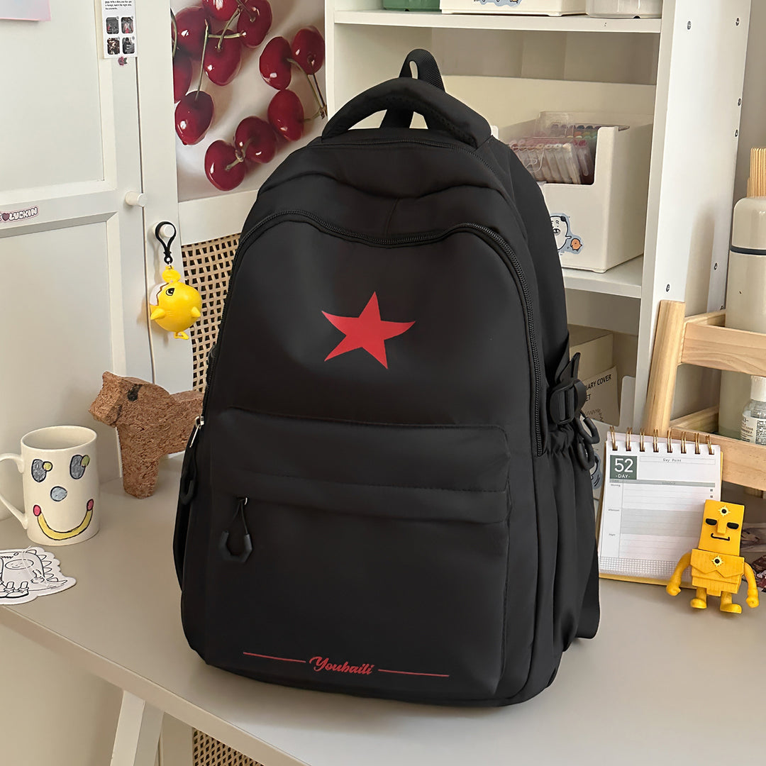 Casual Backpack with Stylish Star Design Kalsten