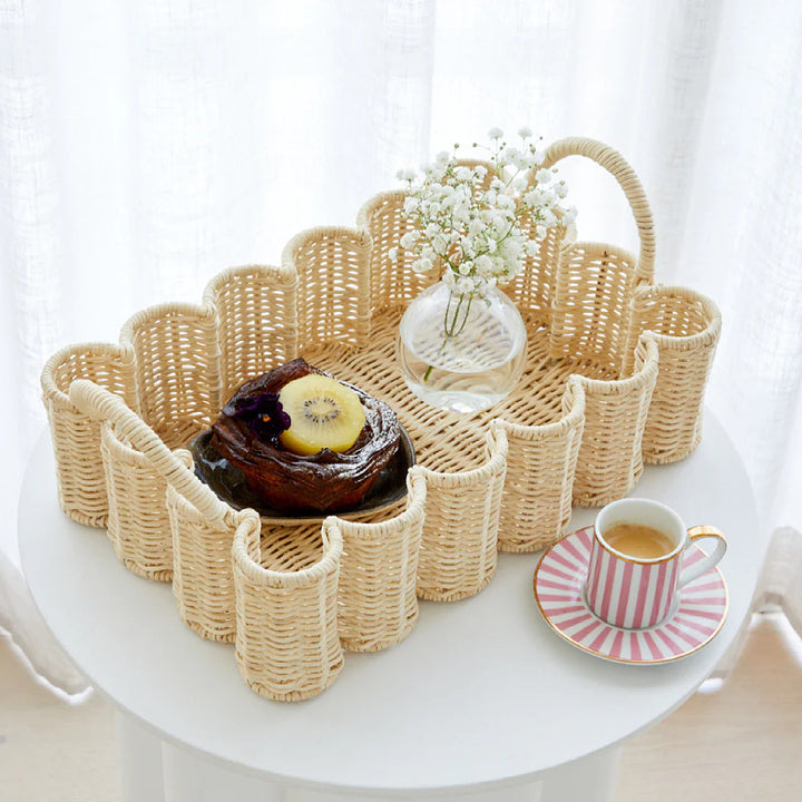 Basket in playful design Kalsten