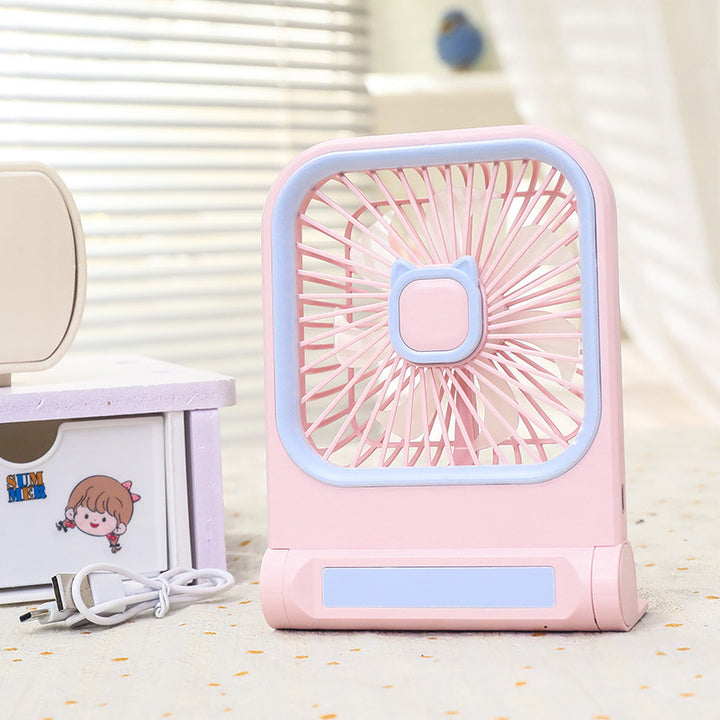 Women's portable mini fan with charming cat design Kalsten
