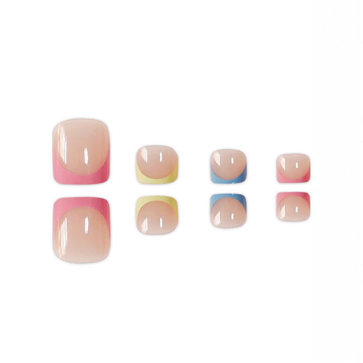 Elegant French Tip Nail Extensions Kalsten