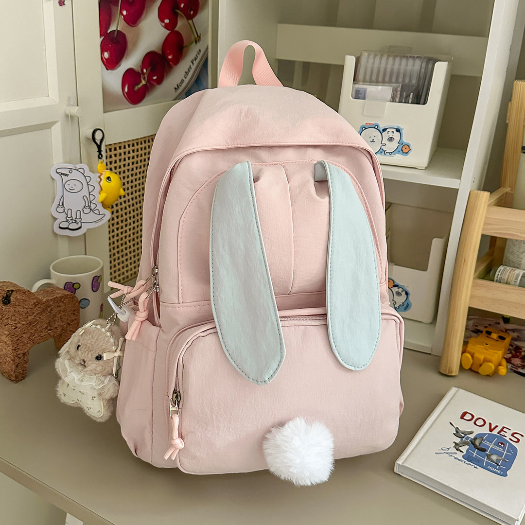 Cute Bunny-Ear School Backpack Kalsten