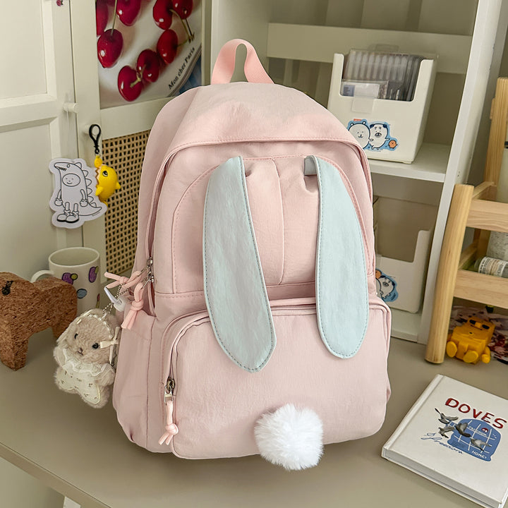 Cute Bunny-Ear School Backpack Kalsten