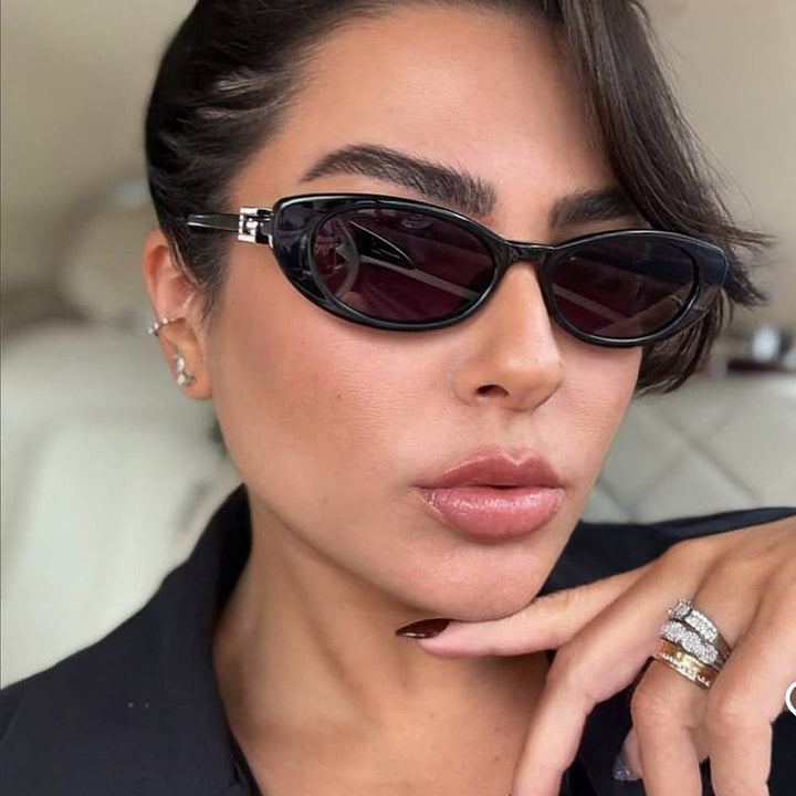Women Cat-Eye Sunglasses with Stylish Frame and Luxurious Accents Kalsten