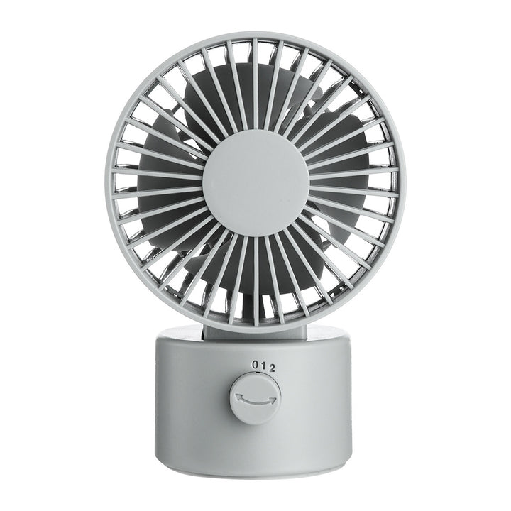 Unisex compact table fan with tiltable head and rechargeable battery Kalsten