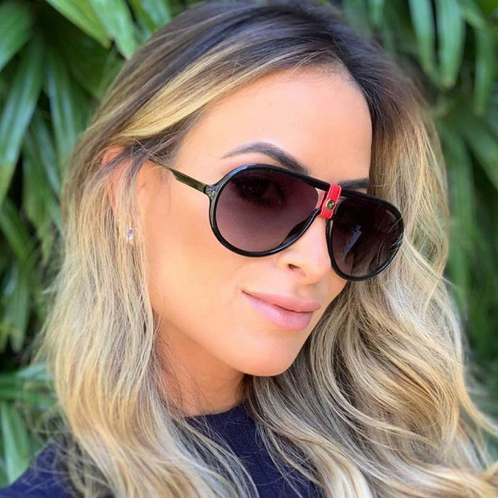 Women's fashionable safety glasses with unique double frame design Kalsten