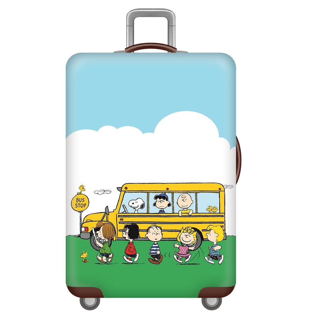 Women's hard-shell suitcase with cute Snoopy design Kalsten