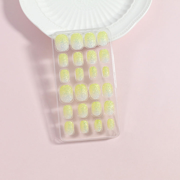 Rainbow Gradient Press-On Nail Tips Kalsten