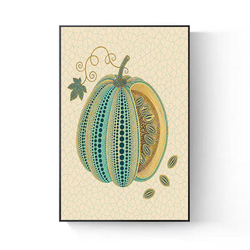 Decorative Pumpkin Canvas Art