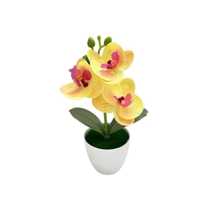 Lifelike Orchid Flower Arrangement