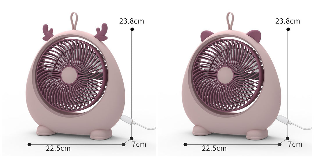 Women's Portable Mini Fan in Kawaii Animal Design Kalsten