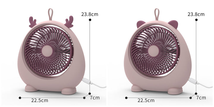 Women's Portable Mini Fan in Kawaii Animal Design Kalsten