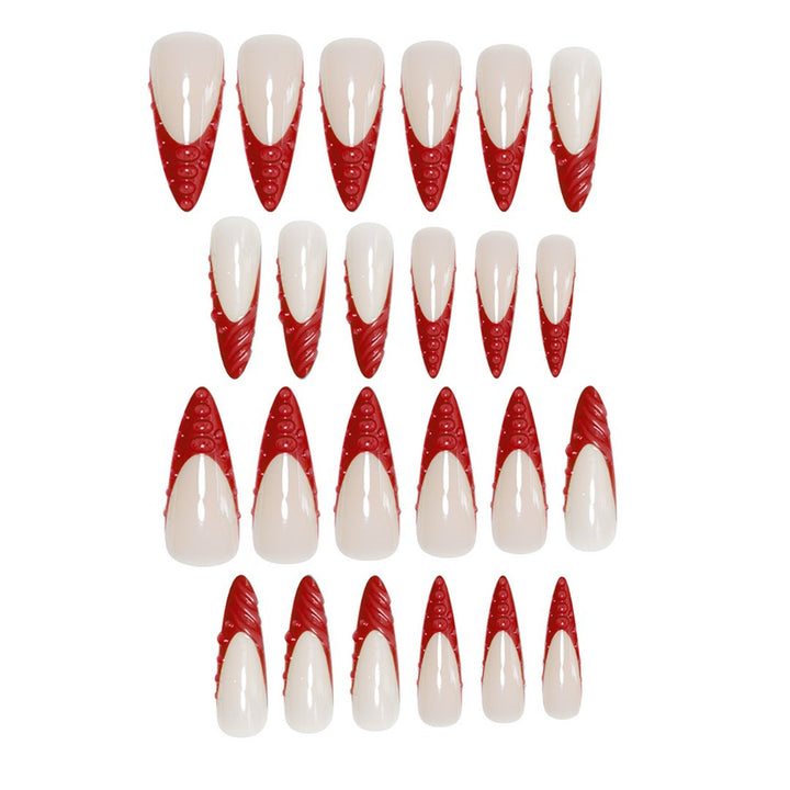 Sculpted Stiletto Nail Enhancements Kalsten