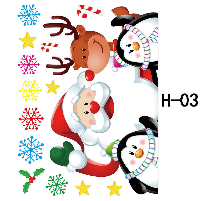 Festive Christmas Wall Decals Kalsten