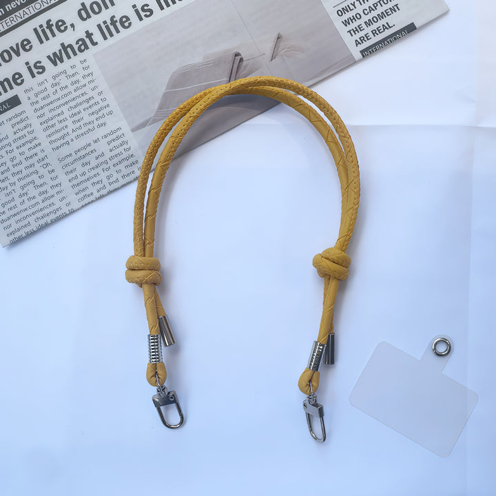 Premium Leather Lanyard Strap Kalsten