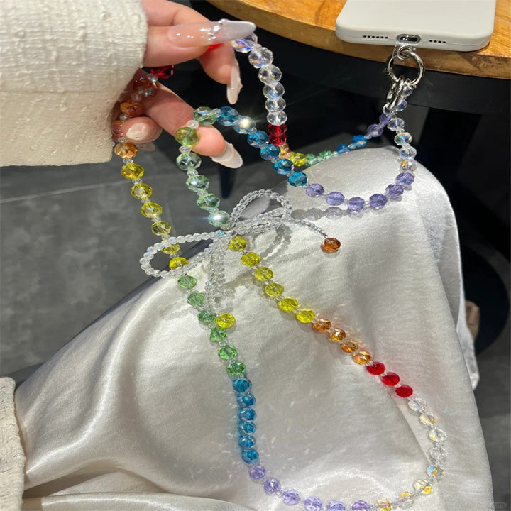 Artistic Crystal Beaded Charm Keychain Kalsten