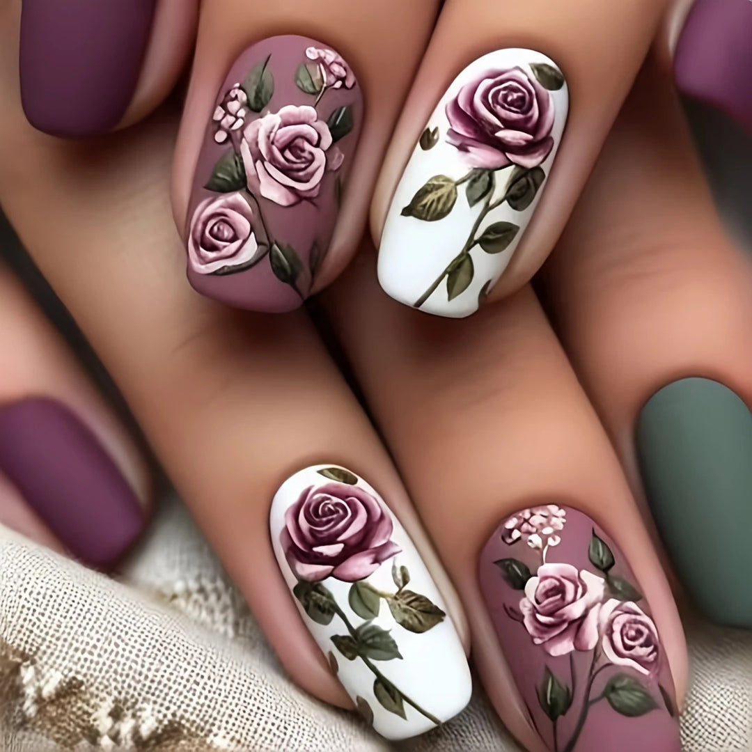 Floral Gradient Nail Art Kit Kalsten