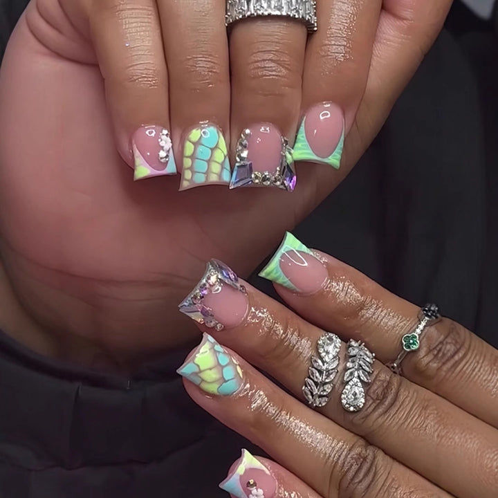 Decorative Gel Nail Enhancements Kalsten