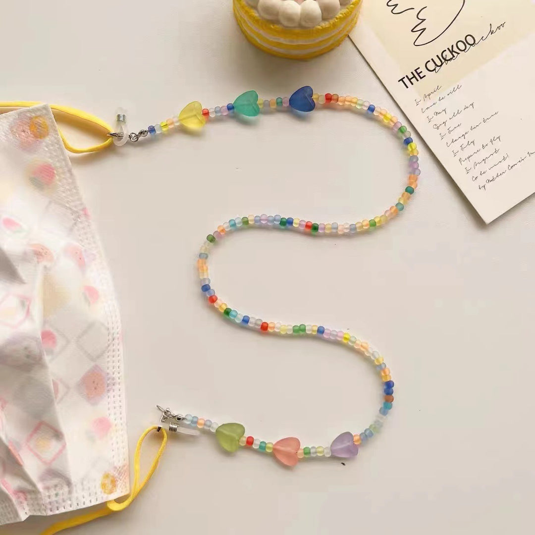 Colorful Bead Glasses Holder Chain Kalsten