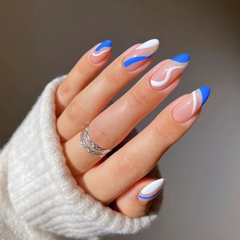 Artificial nail set with unique patterns Kalsten