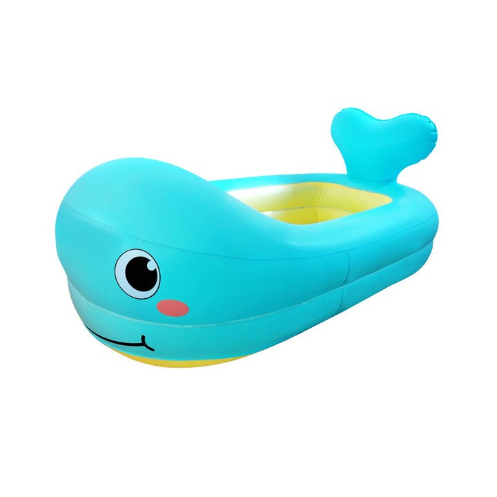 Women Inflatable Bathtub Lounger in the Shape of a Whale Kalsten