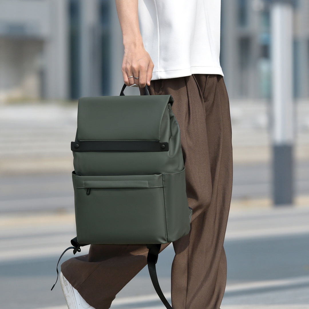 Modern Roll-Top Hiking Backpack