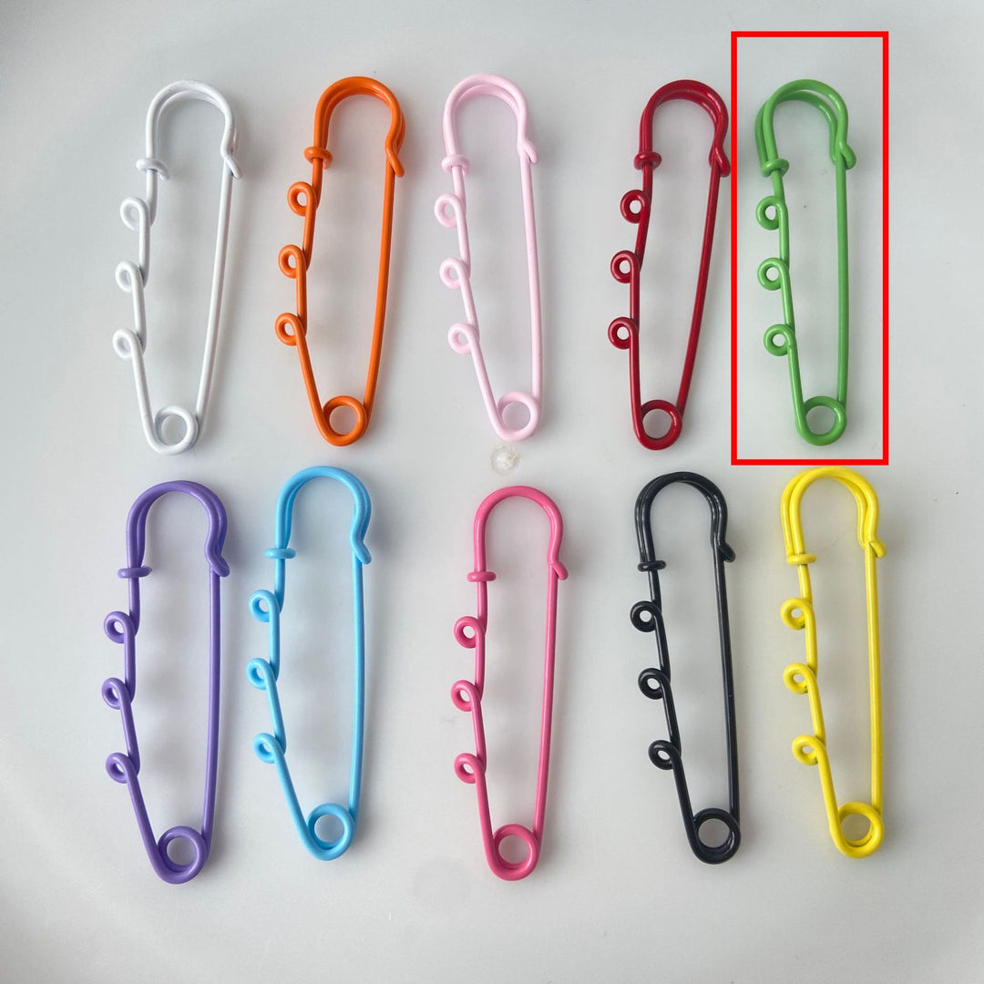 Decorative Safety Pin Brooch Kalsten