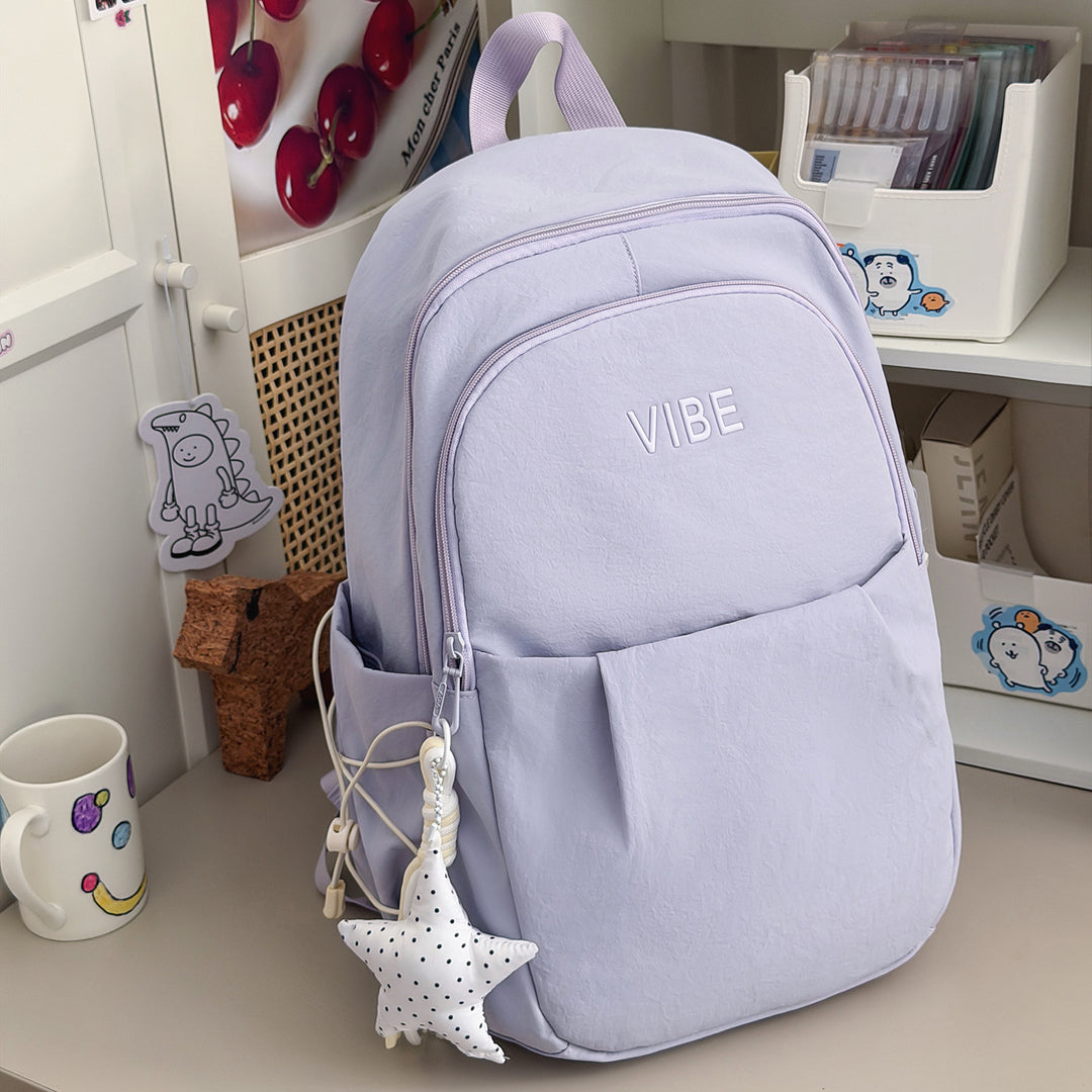 Trendy Lightweight Backpack with Unique Charm Kalsten