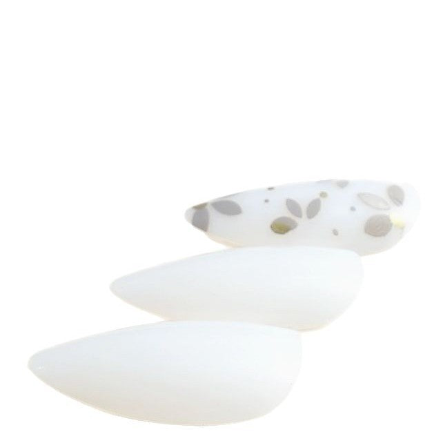 Elegant Almond Shaped Nail Art Kalsten