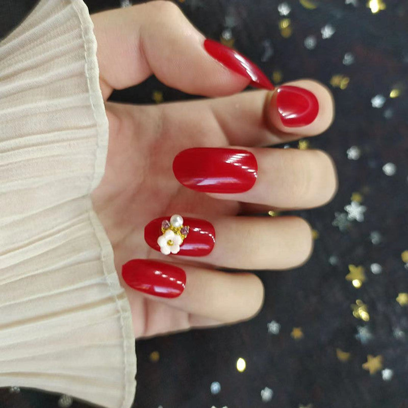 Elegant Glamorous Press-On Nail Set
