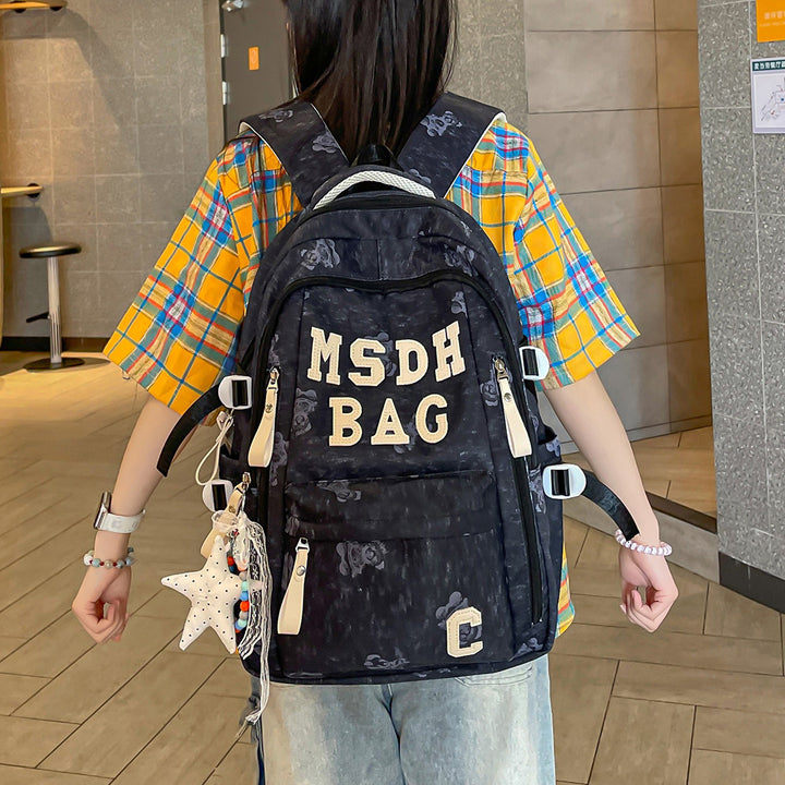 Stylish Embroidered Casual Backpack Kalsten 1791205709