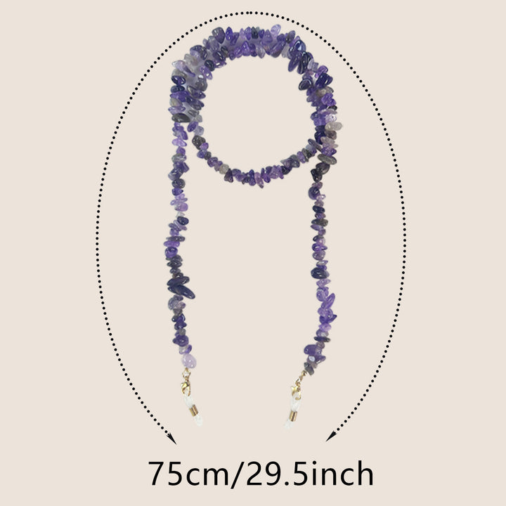 Artisan Gemstone Eyewear Chain Kalsten