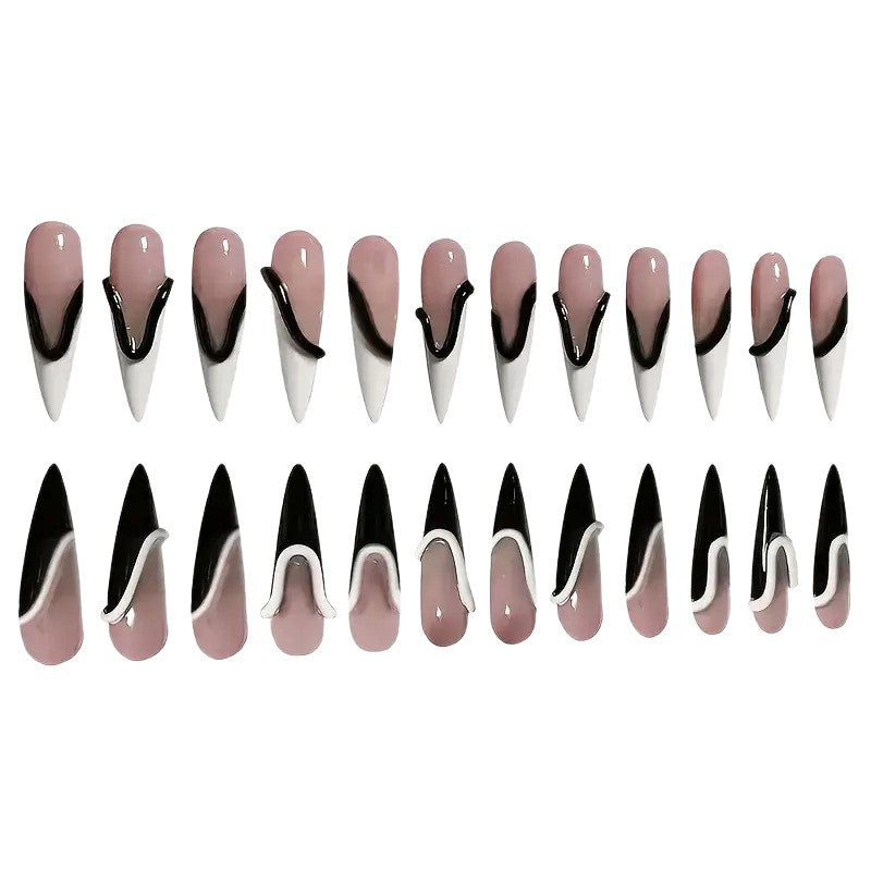 Elegant Stiletto Nail Enhancements Kalsten