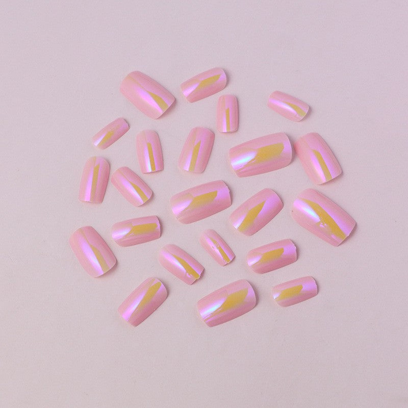 Natural French Tip Press-On Nails Kalsten