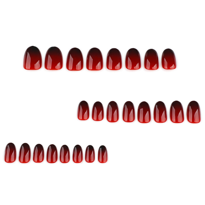 Artificial Nail Art with Elegant Ombre Effect Kalsten