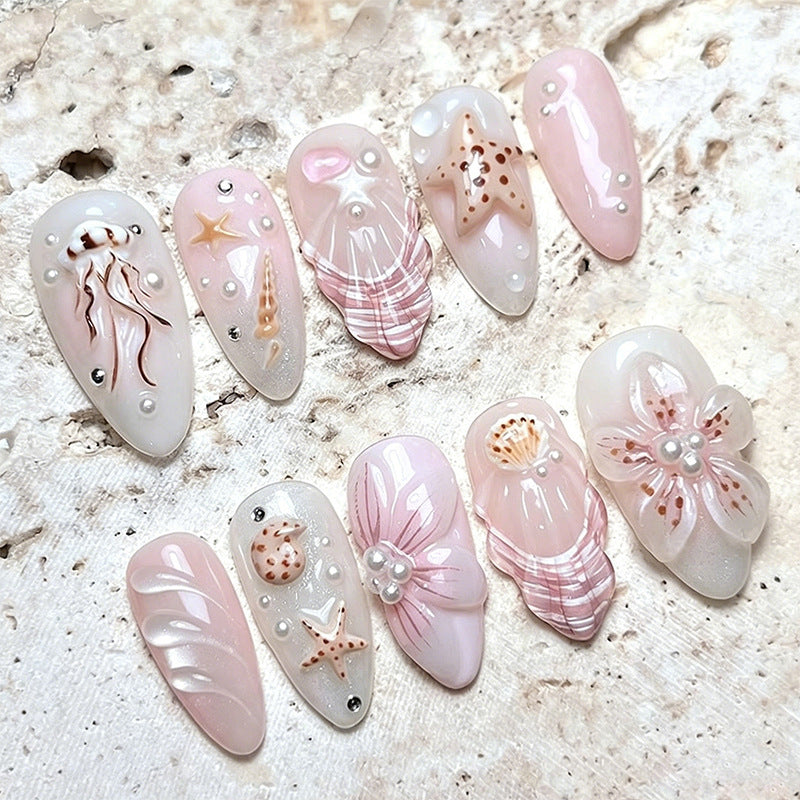 Luxury Nail Art Set with Galactic Designs Kalsten