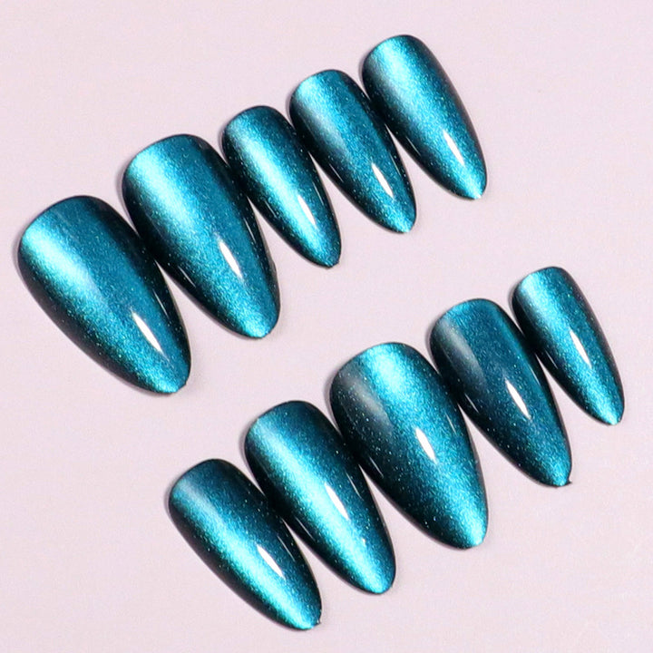 Elegant Glossy Stiletto Press-On Nail Set Kalsten