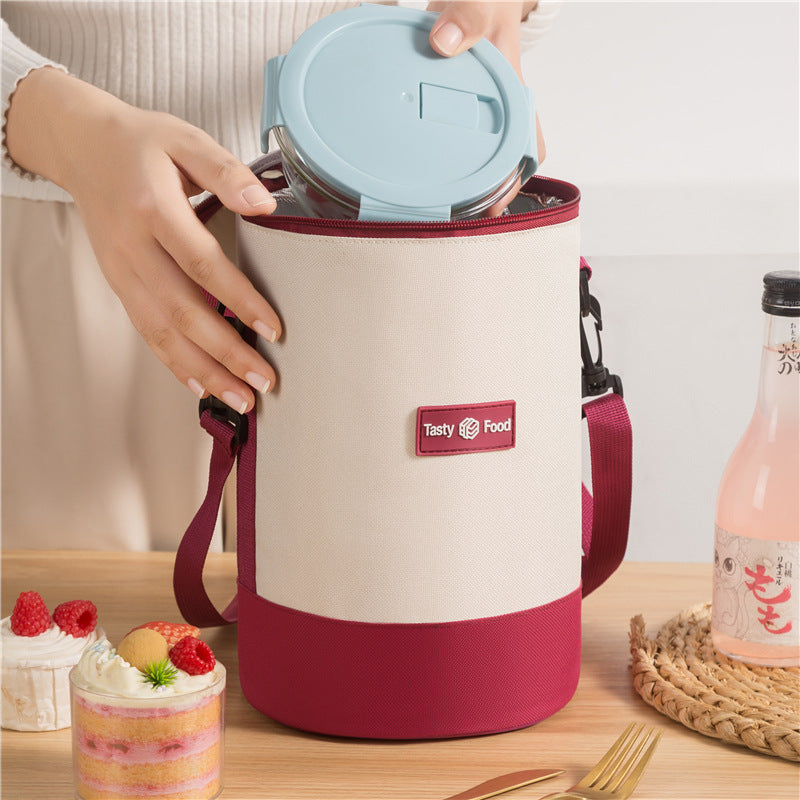 Insulated Food Storage Cylinder Bag Kalsten
