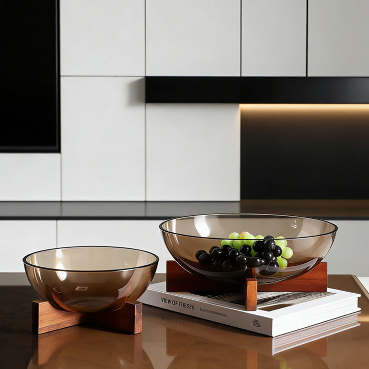 Modern Decorative Glass Serving Bowl